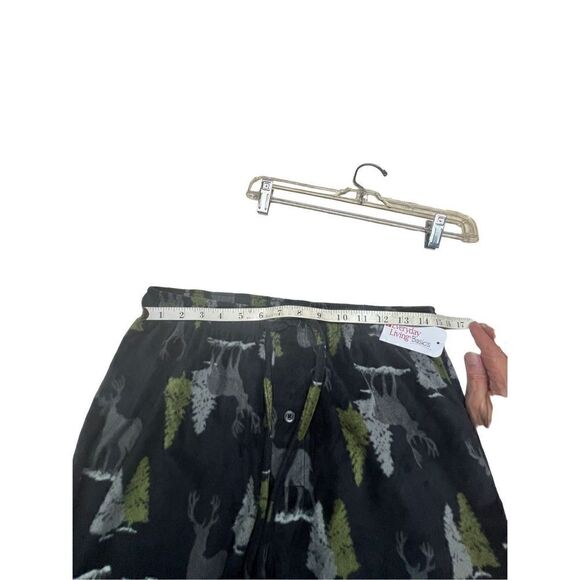 Everyday Living Mens * Deer * fleece Lounging Pants Sz M NWT - Picture 4 of 5
